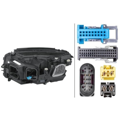 HELLA Hauptscheinwerfer 1EX 354 877-081 für MERCEDES-BENZ, rechts