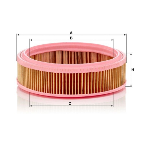 Luftfilter MANN-FILTER C 2021 f&uuml;r FORD ROVER GENERAL MOTORS