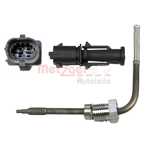 Sensor, Abgastemperatur METZGER 0894611 f&uuml;r IVECO, vor Katalysator