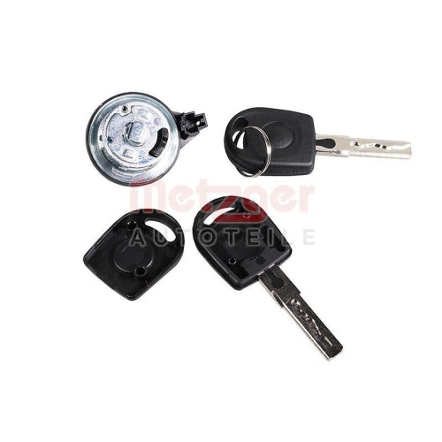 Schließzylinder, Zündschloss METZGER AUTOTEILE 2310976 GREENPARTS für AUDI SEAT