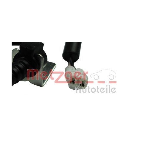Sensor, Raddrehzahl METZGER 0900754 f&uuml;r FIAT SUZUKI, Vorderachse rechts