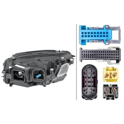 HELLA Hauptscheinwerfer 1EX 354 877-101 f&uuml;r MERCEDES-BENZ, rechts