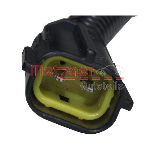 Sensor, Raddrehzahl METZGER 0900757 f&uuml;r KIA IKA, Vorderachse links