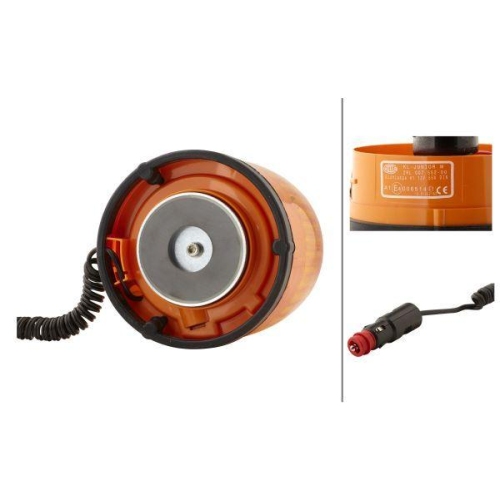 HELLA Rundumkennleuchte 2RL 007 552-001 KL Junior für MACK MERCEDES-BENZ SCANIA