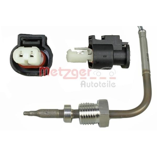 Sensor, Abgastemperatur METZGER 0894617 für MERCEDES-BENZ, vor Abgasturbolader