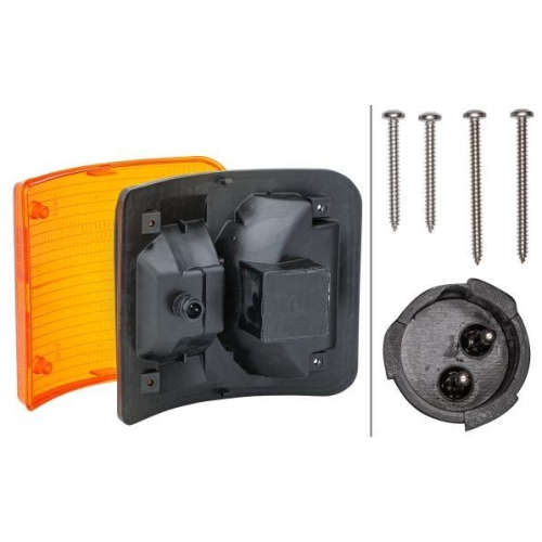 HELLA Blinkleuchte 2BA 007 840-001 f&uuml;r MAN, vorne links, vorne rechts