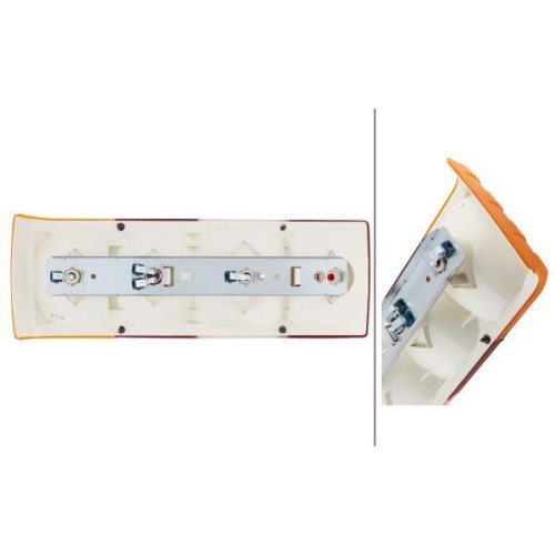 HELLA Heckleuchte 2SK 004 460-041 für FENDT HYMER, links, rechts