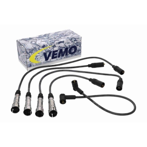Z&uuml;ndleitungssatz VEMO V10-70-0020 Original VEMO Qualit&auml;t f&uuml;r AUDI SEAT SKODA VW