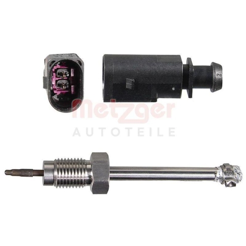 Sensor, Abgastemperatur METZGER 08941128 GREENPARTS f&uuml;r AUDI SEAT SKODA VW VAG