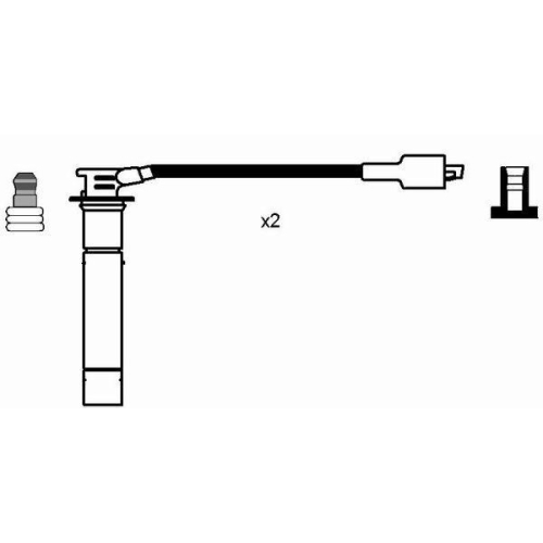 Zündleitungssatz NGK 7706 für MG ROVER