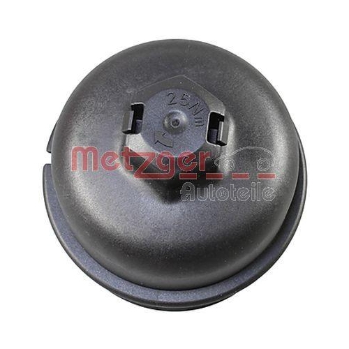 Deckel, &Ouml;lfiltergeh&auml;use METZGER 2370076 f&uuml;r FORD JAGUAR LAND ROVER, Motor