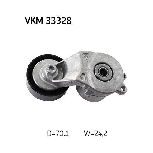 Riemenspanner, Keilrippenriemen SKF VKM 33328 f&uuml;r CITRO&Euml;N PEUGEOT TOYOTA LEXUS