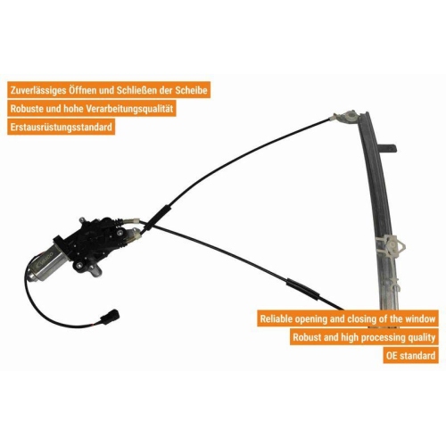 Fensterheber VAICO V42-0341 Original VAICO Qualit&auml;t f&uuml;r PEUGEOT, vorne rechts