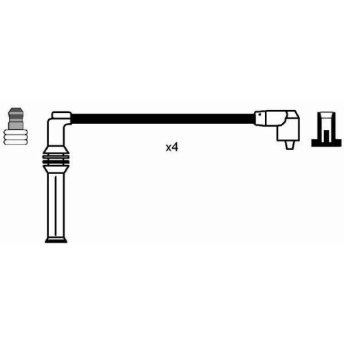 Z&uuml;ndleitungssatz NGK 7704 f&uuml;r