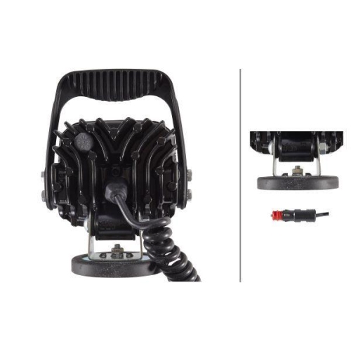 HELLA Arbeitsscheinwerfer 1GA 995 506-111 für MAN VOLVO VÖGELE