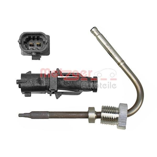 Sensor, Abgastemperatur METZGER 0894622 f&uuml;r OPEL, vor Ru&szlig;partikelfilter