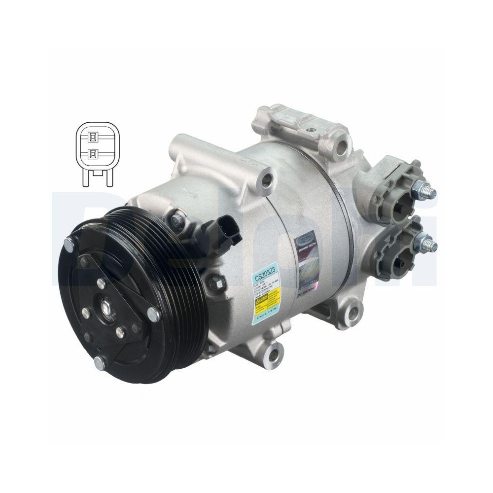 DELPHI CS20323 Kompressor, Klimaanlage f&uuml;r FORD