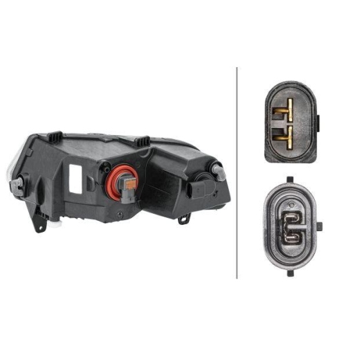 HELLA Nebelscheinwerfer 1NA 011 987-121 für VW, rechts