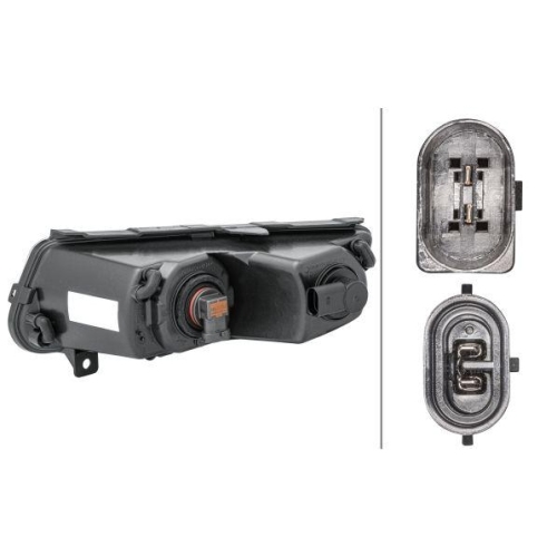 HELLA Nebelscheinwerfer 1ND 010 377-081 für VW, rechts
