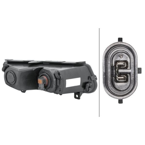 HELLA Nebelscheinwerfer 1ND 010 377-091 für VW, links