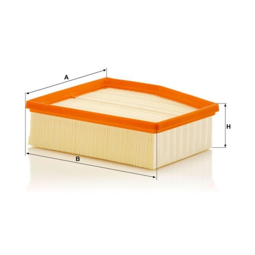 Luftfilter MANN-FILTER C 23 124 f&uuml;r VAG