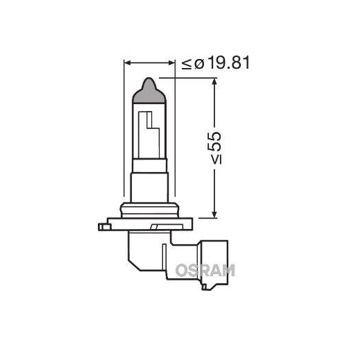 Glühlampe, Hauptscheinwerfer ams-OSRAM 9145 ORIGINAL für