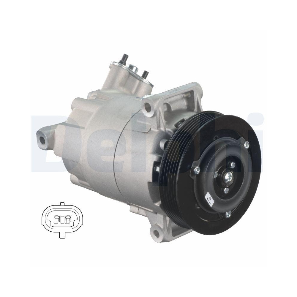Kompressor, Klimaanlage DELPHI CS20382 für OPEL VAUXHALL