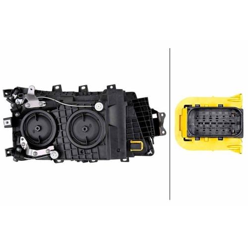 HELLA Hauptscheinwerfer 1EE 014 540-051 für SCANIA, links