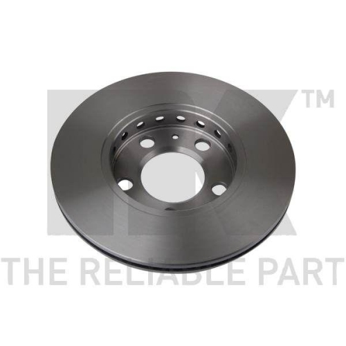 NK 2047101 2 St&uuml;ck Bremsscheiben f&uuml;r AUDI SEAT SKODA VW, Vorderachse