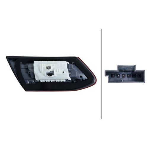 HELLA 2SD 354 892-101 Heckleuchte f&uuml;r MERCEDES-BENZ, rechts
