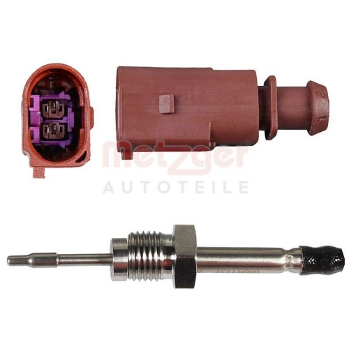Sensor, Abgastemperatur METZGER 08941137 f&uuml;r AUDI SEAT SKODA VW