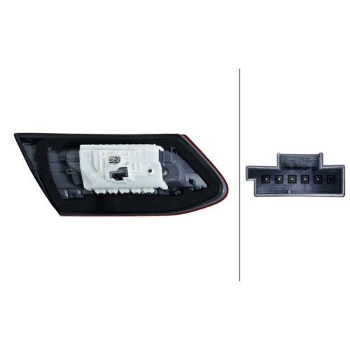 HELLA 2TZ 354 892-141 Heckleuchte f&uuml;r MERCEDES-BENZ, rechts