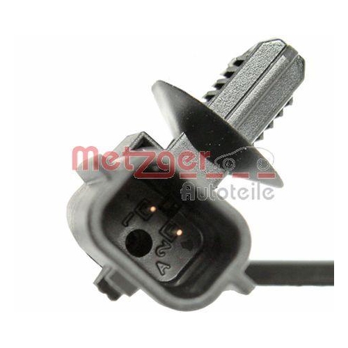 Sensor, Raddrehzahl METZGER 0900793 ORIGINAL ERSATZTEIL f&uuml;r FORD, Vorderachse