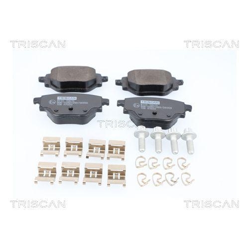 Bremsbelagsatz, Scheibenbremse TRISCAN 8110 10615 f&uuml;r CITRO&Euml;N OPEL PEUGEOT