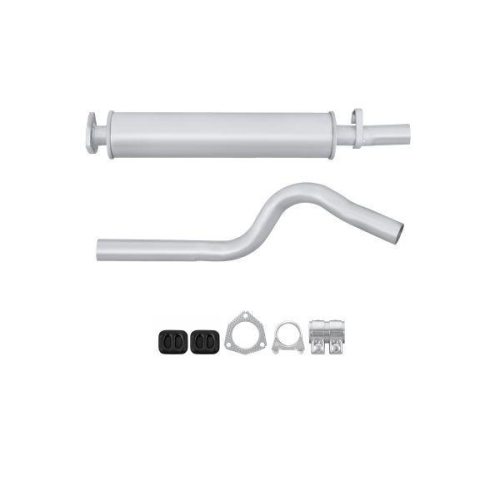 HELLA Mittelschalldämpfer 8LC 366 024-381 Easy2Fit –