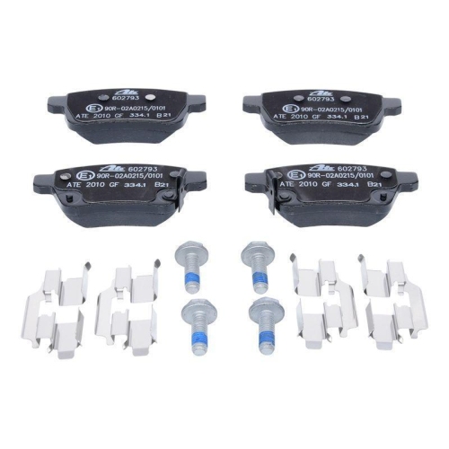 Bremsbelagsatz, Scheibenbremse ATE 13.0460-2793.2 f&uuml;r FIAT OPEL VAUXHALL