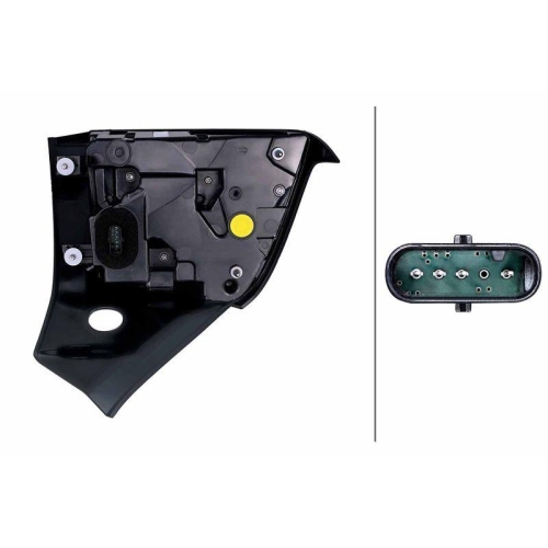 HELLA Heckleuchte 2SD 015 341-941 für TESLA, rechts