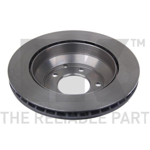 NK 2047106 2 St&uuml;ck Bremsscheiben f&uuml;r AUDI PORSCHE SEAT SKODA VW, Hinterachse