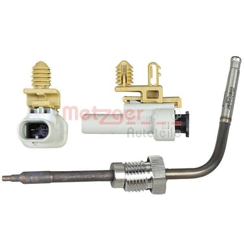 Sensor, Abgastemperatur METZGER 0894630 f&uuml;r OPEL, vor Ru&szlig;partikelfilter