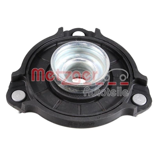 Federbeinst&uuml;tzlager METZGER 6490365 f&uuml;r HYUNDAI KIA, Vorderachse links, oben