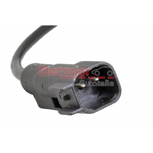 Sensor, Raddrehzahl METZGER 09001239 f&uuml;r OPEL GENERAL MOTORS, Hinterachse rechts