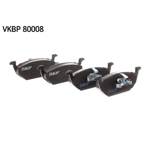 Bremsbelagsatz, Scheibenbremse SKF VKBP 80008 f&uuml;r AUDI SEAT SKODA VW