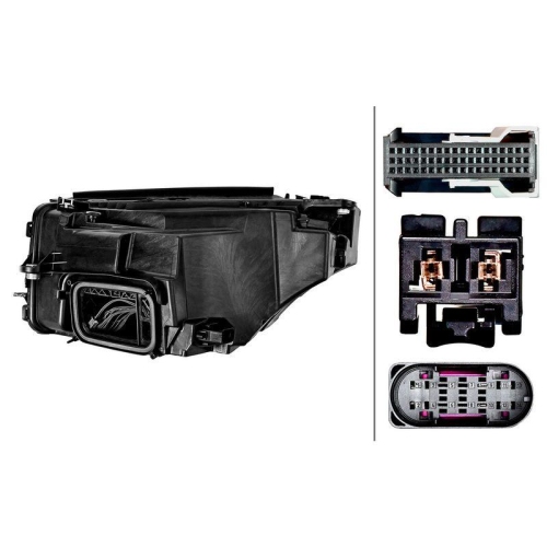 HELLA Hauptscheinwerfer 1EX 354 897-021 f&uuml;r MERCEDES-BENZ, rechts