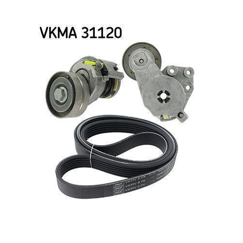 Keilrippenriemensatz SKF VKMA 31120 für AUDI BMW CITROËN PEUGEOT SEAT SKODA VW