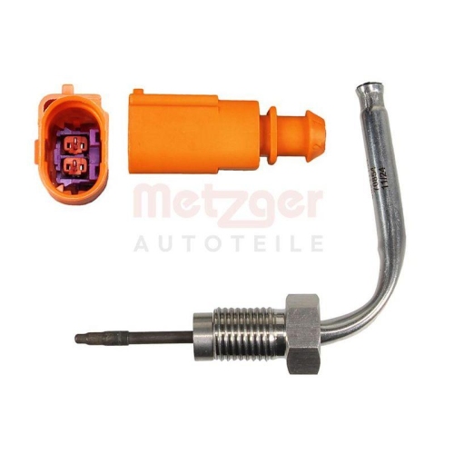 Sensor, Abgastemperatur METZGER 08941144 f&uuml;r VW, vor AGR-K&uuml;hler