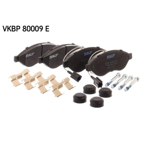 Bremsbelagsatz, Scheibenbremse SKF VKBP 80009 E f&uuml;r CITRO&Euml;N FIAT PEUGEOT