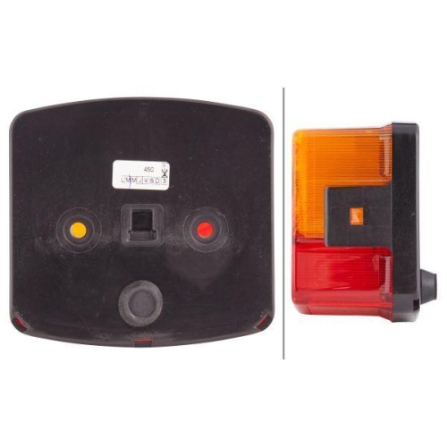 HELLA Heckleuchte 2SE 002 776-221 für MASSEY FERGUSON JOHN DEERE ATLAS COPCO