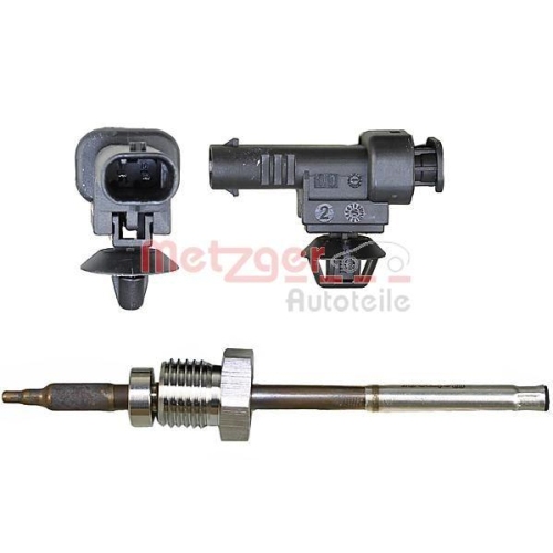 Sensor, Abgastemperatur METZGER 0894633 f&uuml;r OPEL, nach Ru&szlig;partikelfilter