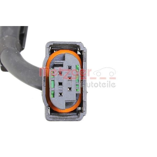 Sensor, Raddrehzahl METZGER 09001241 f&uuml;r AUDI, Hinterachse links