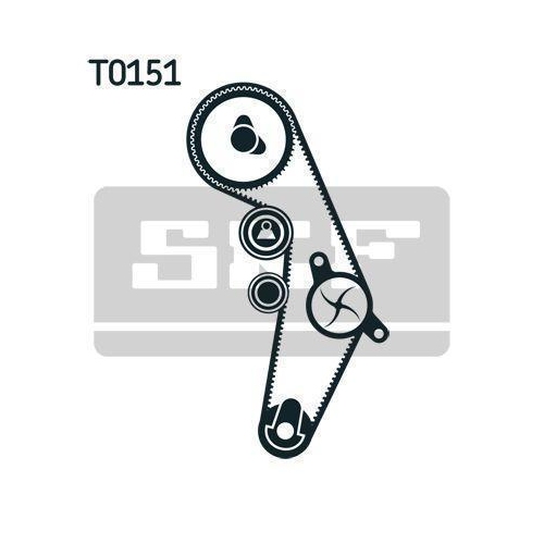 Zahnriemensatz SKF VKMA 01018 f&uuml;r AUDI FIAT LANCIA SEAT SKODA VW AUDI (FAW)